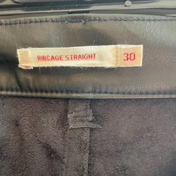 Levi's Ribcage Pleather Pants - Picture 8 of 8